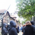 Infamous sign on Entrance to Auschwitz - "Work Leads to Freedom"